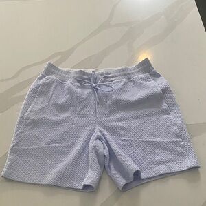 lululemon athletica Light Blue/Purple Athletic Shorts